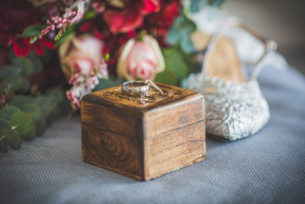 close-up photo of wedding ring