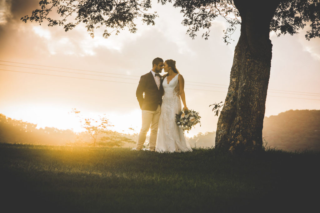sunset photography at yandina station sunshine coast